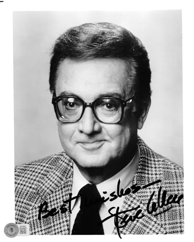 Steve Allen The Tonight Show "Best Wishes" Signed 8x10 Photo BAS #BK03856