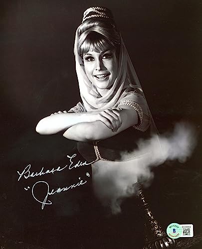 Barbara Eden I Dream of Jeannie "Jeannie" Signed 8x10 Sexy Photo BAS #BG90862