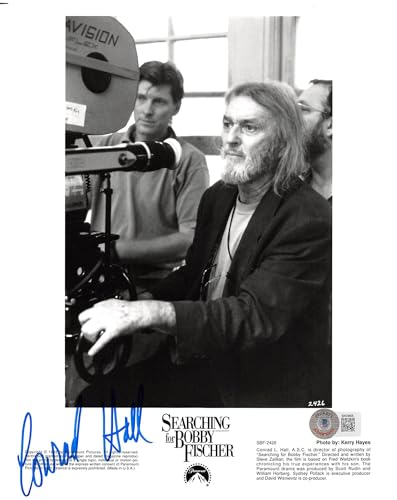 Conrad L. Hall Searching for Bobby Fischer Signed 8x10 Photo BAS #BK03805