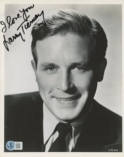 Lawrence Tierney Bodyguard "I love you" Authentic Signed 8x10 Photo BAS #BN74393