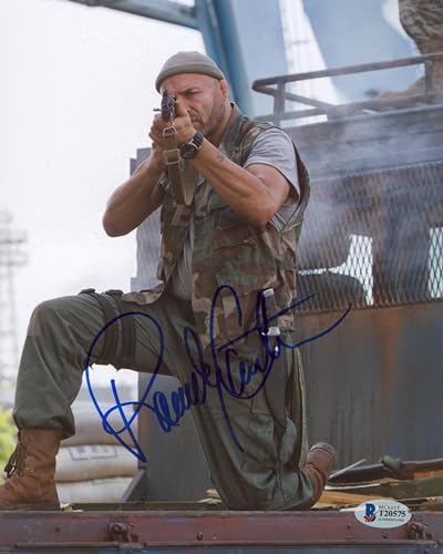 Randy Couture The Expendables 2 Authentic Signed 8x10 Photo BAS #T20575