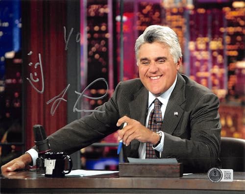 Jay Leno The Tonight Show "Yo" Authentic Signed 8x10 Photo BAS #BM01914