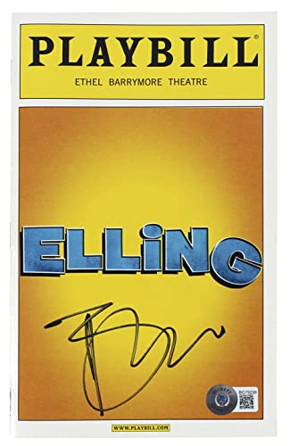Brendan Fraser Elling Signed 5.5x8.5 Elling Playbill Program  BAS #BG79208
