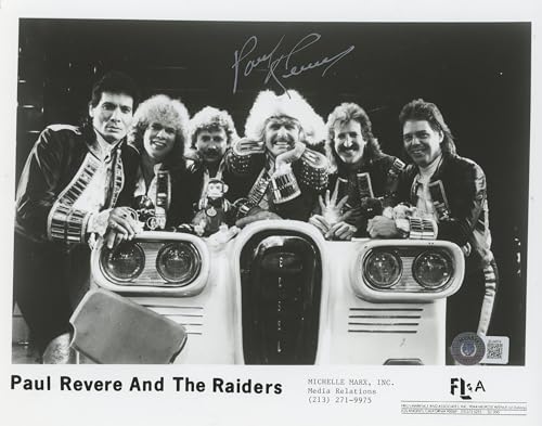Paul Revere Authentic Signed 8x10 Black & White Photo Autographed BAS #BL44574