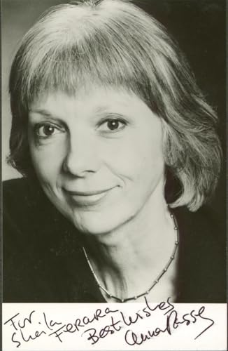 Anna Massey The Machinist "For Sheila Ferara" Signed 3.5x5.5 Photo BAS #BM38107
