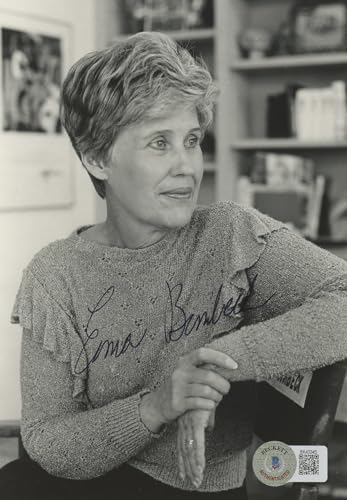 Erma Bombeck At Wit's End Authentic Signed 5x7 Black & White Photo BAS #BK43345