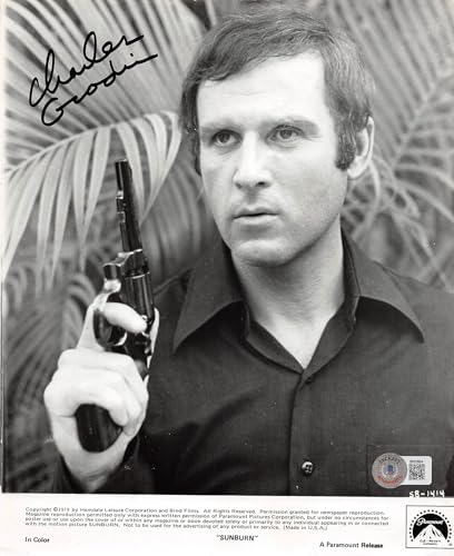 Charles Grodin Sunburn Authentic Signed 8x10 Photo Autographed BAS #BK03954