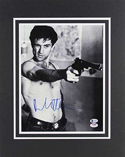 Robert DeNiro Taxi Driver Authentic Signed 11x14 Matted Photo BAS #E44970