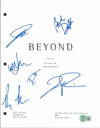 Beyond (6) Duffield, Gwyn, Pierre, Whitesell +2 Signed Script Cover BAS #AB77616