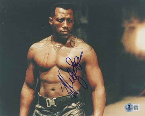 Wesley Snipes Blade Authentic Signed 8x10 Photo Autographed BAS #BN74475