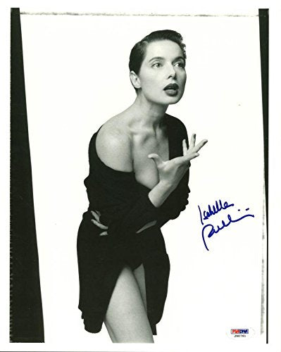 Isabella Rossellini Authentic Signed 10X12.5 Magazine Page Photo PSA/DNA #J00761