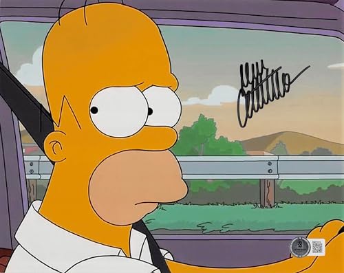 Dan Castellaneta The Simpsons Authentic Signed 8x10 Photo BAS #BM01919