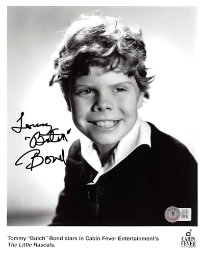 Tommy Bond The Little Rascals "Butch" Authentic Signed 8x10 Photo BAS #BK03790