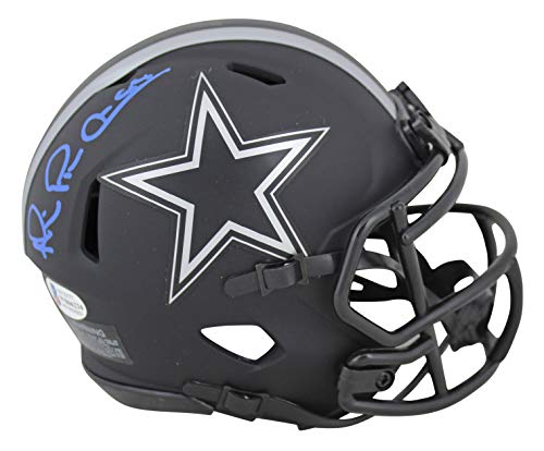 Cowboys Michael Irvin Authentic Signed Eclipse Speed Mini Helmet Autographed BAS