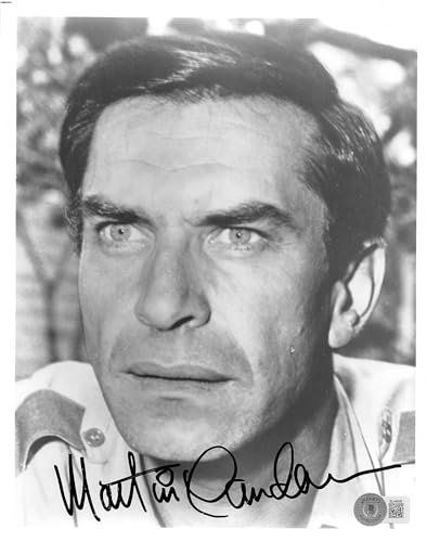 Martin Landau Mission: Impossible Authentic Signed 8x10 Photo BAS #BL44648
