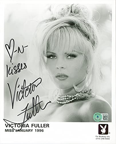 Victoria Fuller Playboy Authentic Signed 8x10 Photo Autographed BAS #BA74141