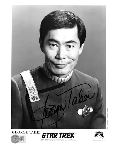 George Takei Star Trek Authentic Signed 8x10 Photo Autographed BAS #BL44862