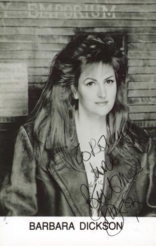 Barbara Dickson Singer Authentic Signed 4x6 Photo Autographed BAS #BM38120