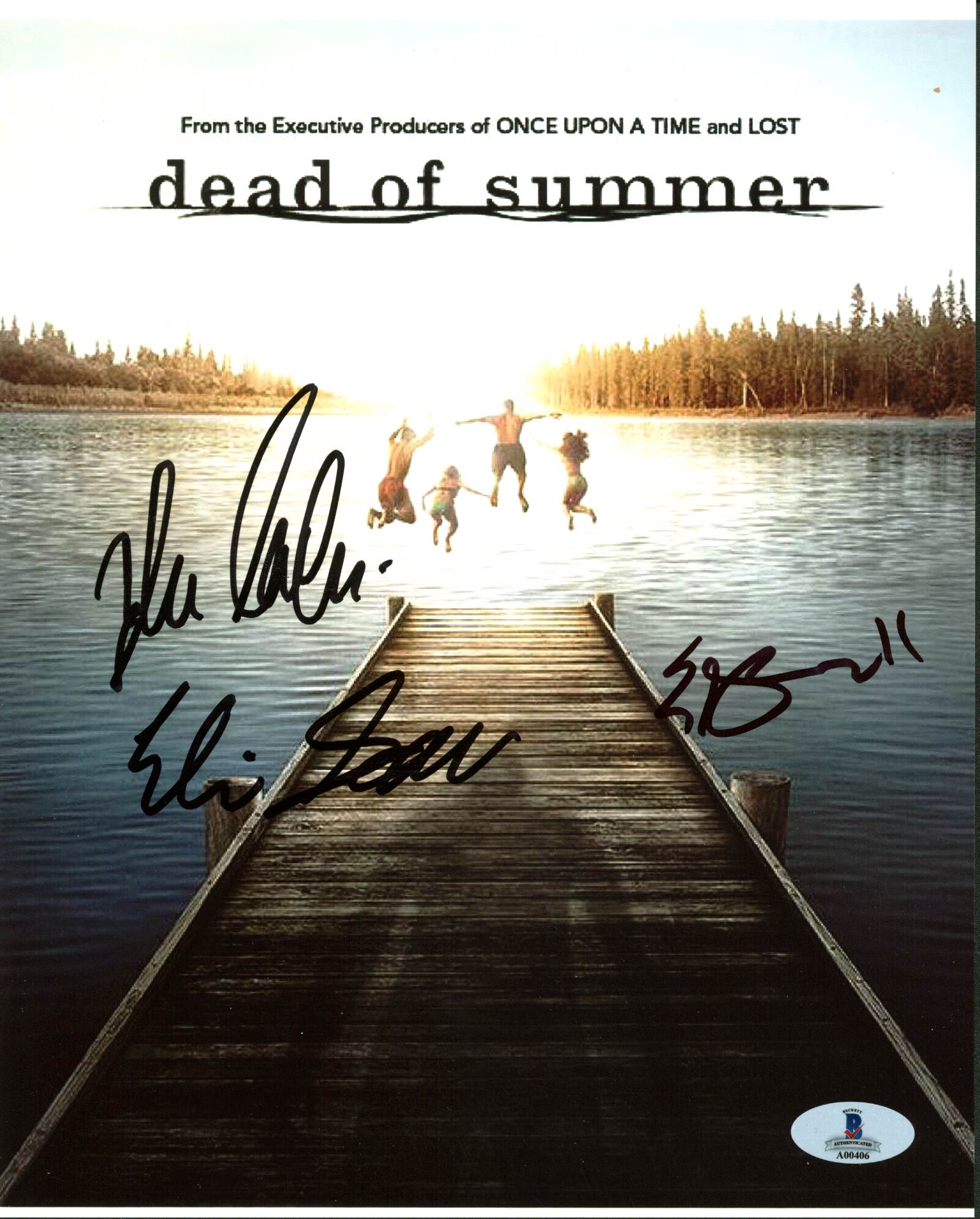 Dead Of Summer (3) Mitchell, Williams, Goree Signed 8X10 Photo BAS #A00406