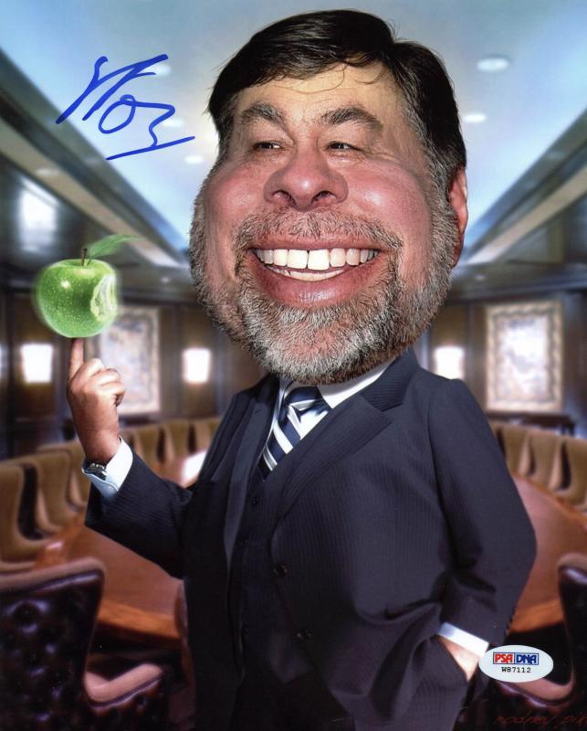 Steve Wozniak "Woz" Apple Signed Authentic 8X10 Photo PSA/DNA #W87112