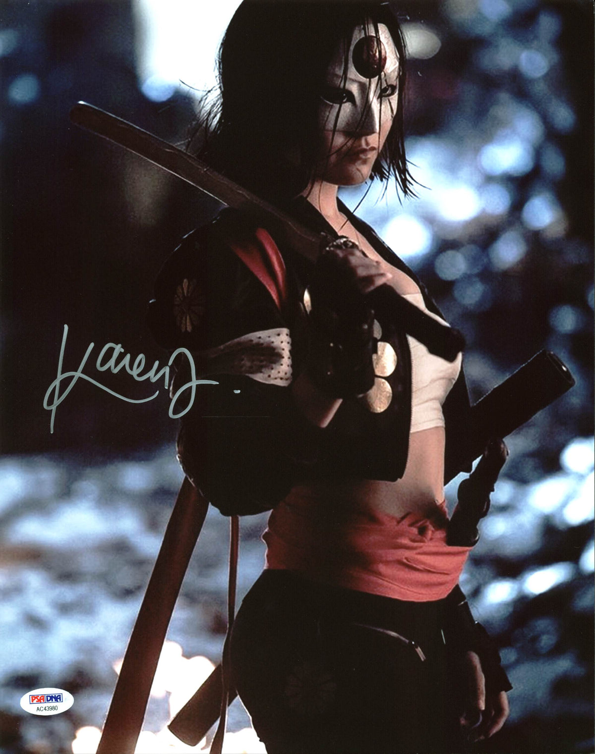 Karen Fukuhara Suicide Squad Authentic Signed 11X14 Photo Autographed PSA/DNA 2