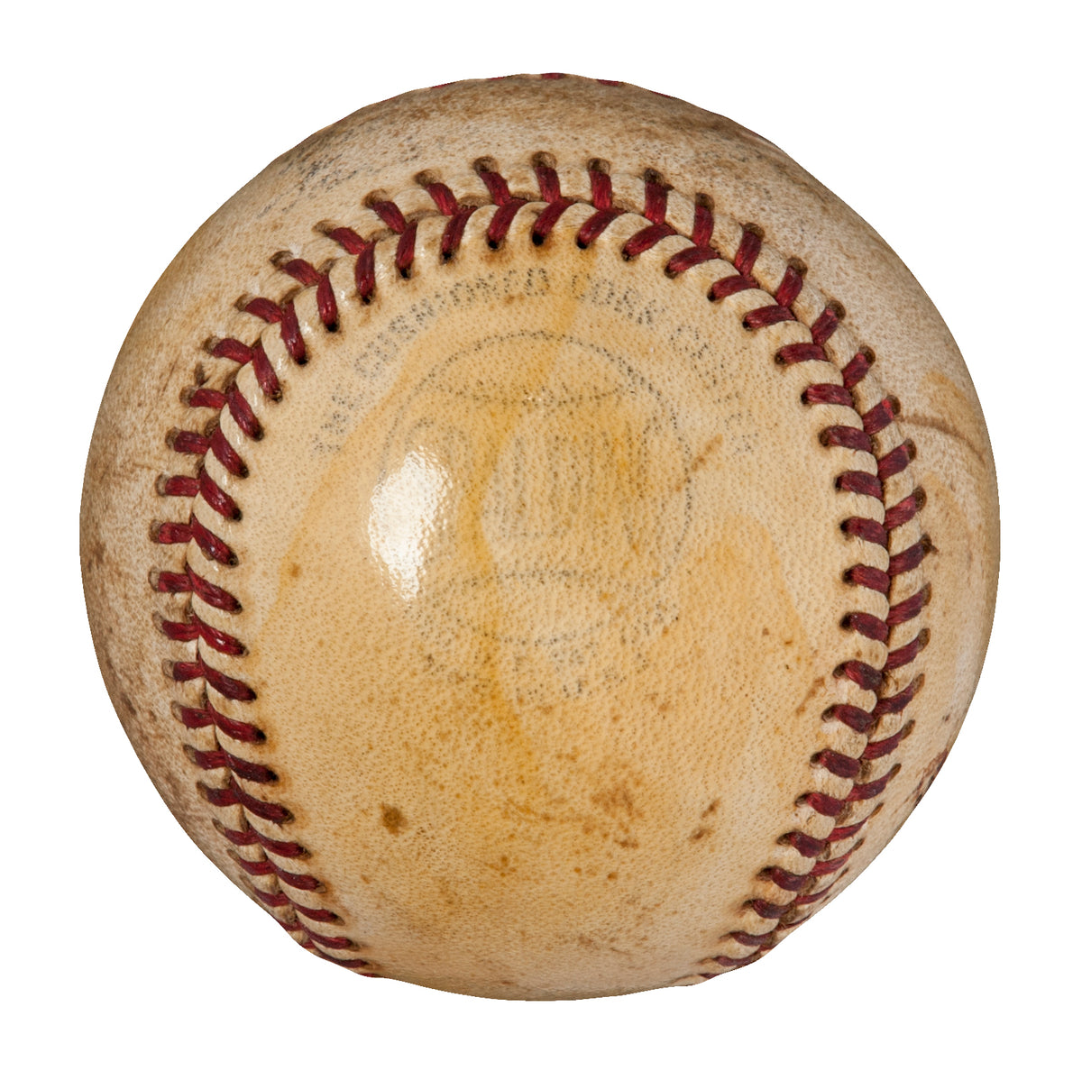 Tigers Ty Cobb Authentic Signed Ford Frick 1947-51 Baseball JSA #X75292