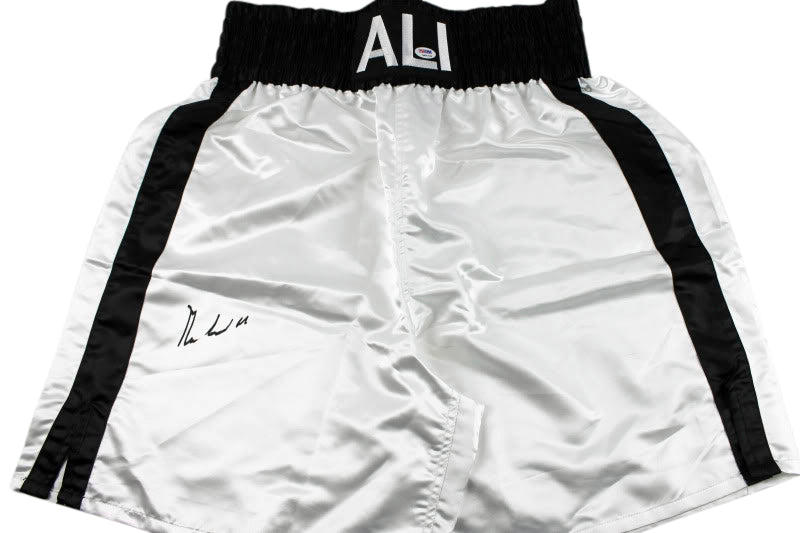 Muhammad Ali Authentic Signed Ali Boxing Trunks Autographed PSA/DNA #4A01728