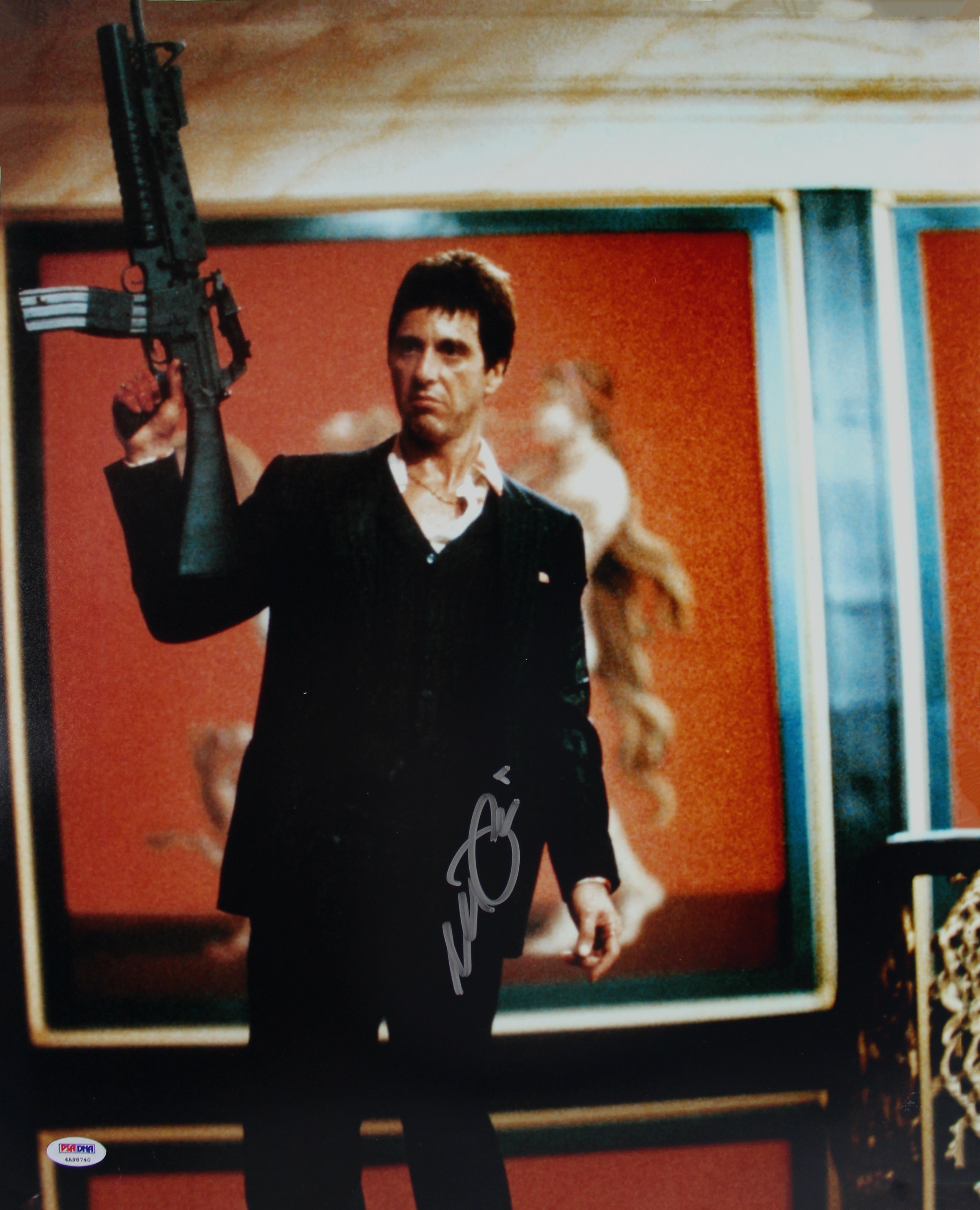 Al Pacino Scarface Authentic Signed 16x20 Photo Auto Graded 10! PSA Itp #4A98740