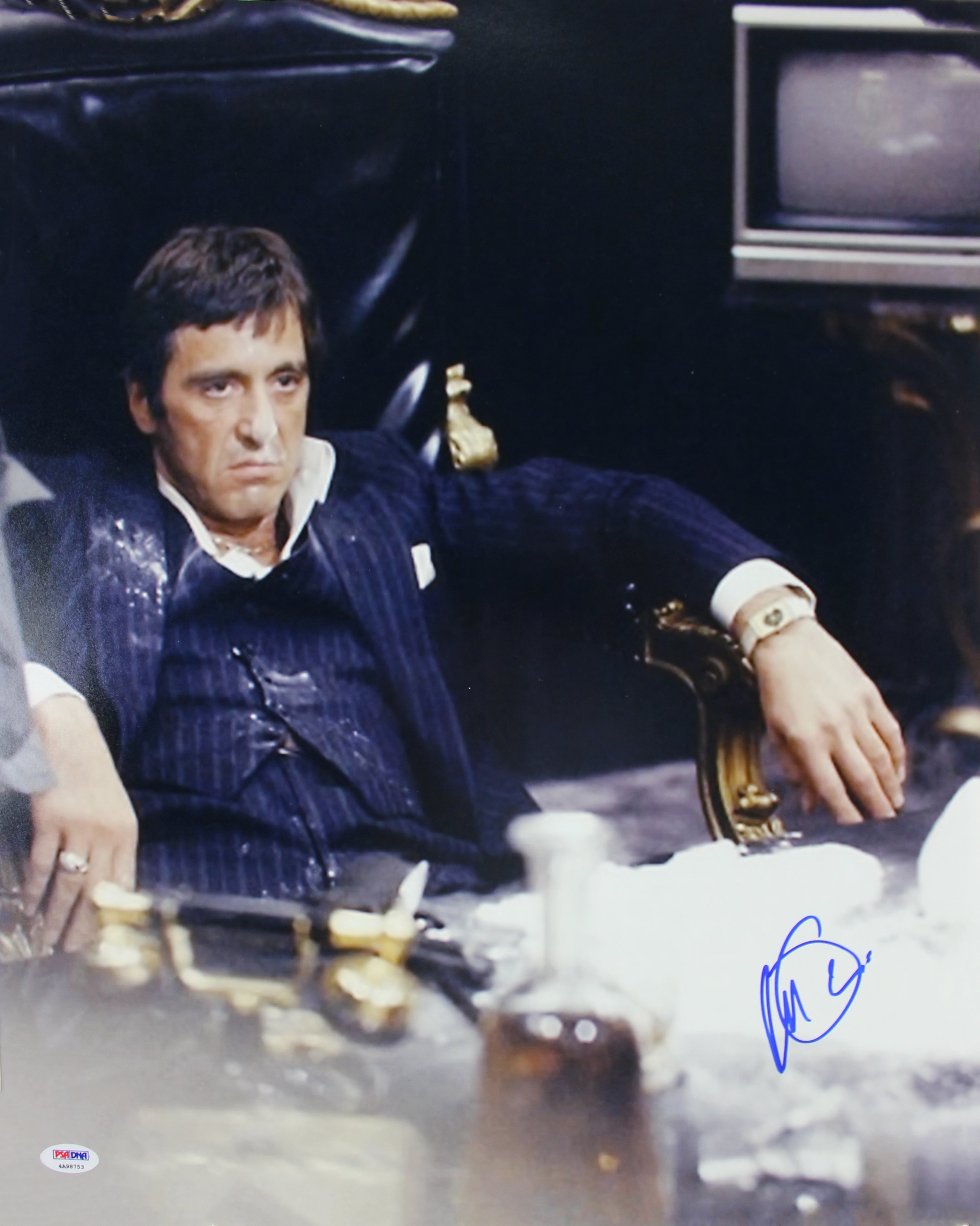 Al Pacino Scarface Authentic Signed 16x20 Photo Auto Graded 10! PSA Itp #4A98753