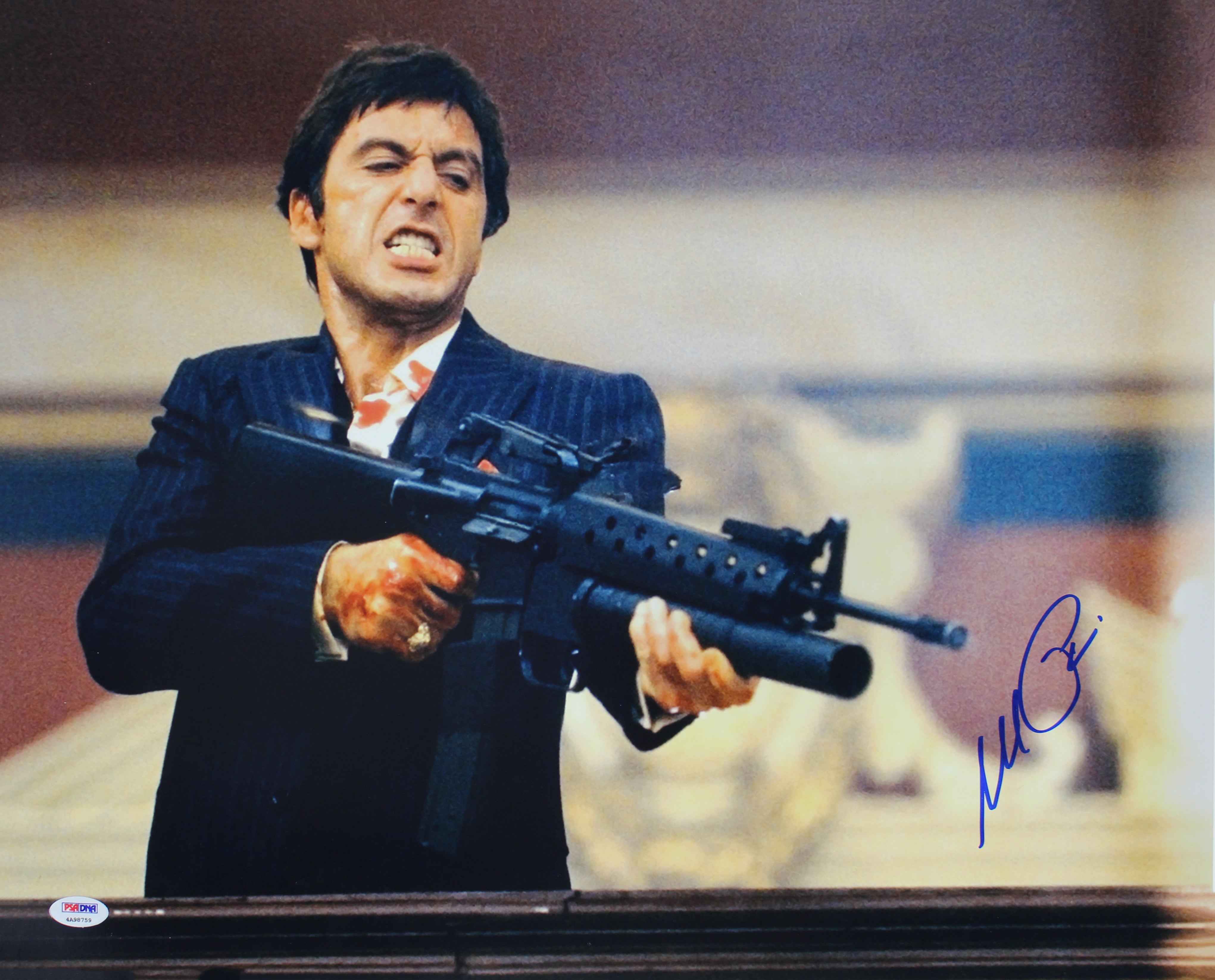 Al Pacino Scarface Signed 16x20 Photo Auto Graded Gem Mint 10! PSA Itp #4A98759