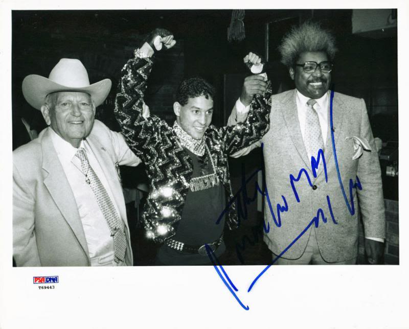 Hector 'Macho' Camacho Boxing Signed Authentic 8X10 Photo PSA/DNA #T69443