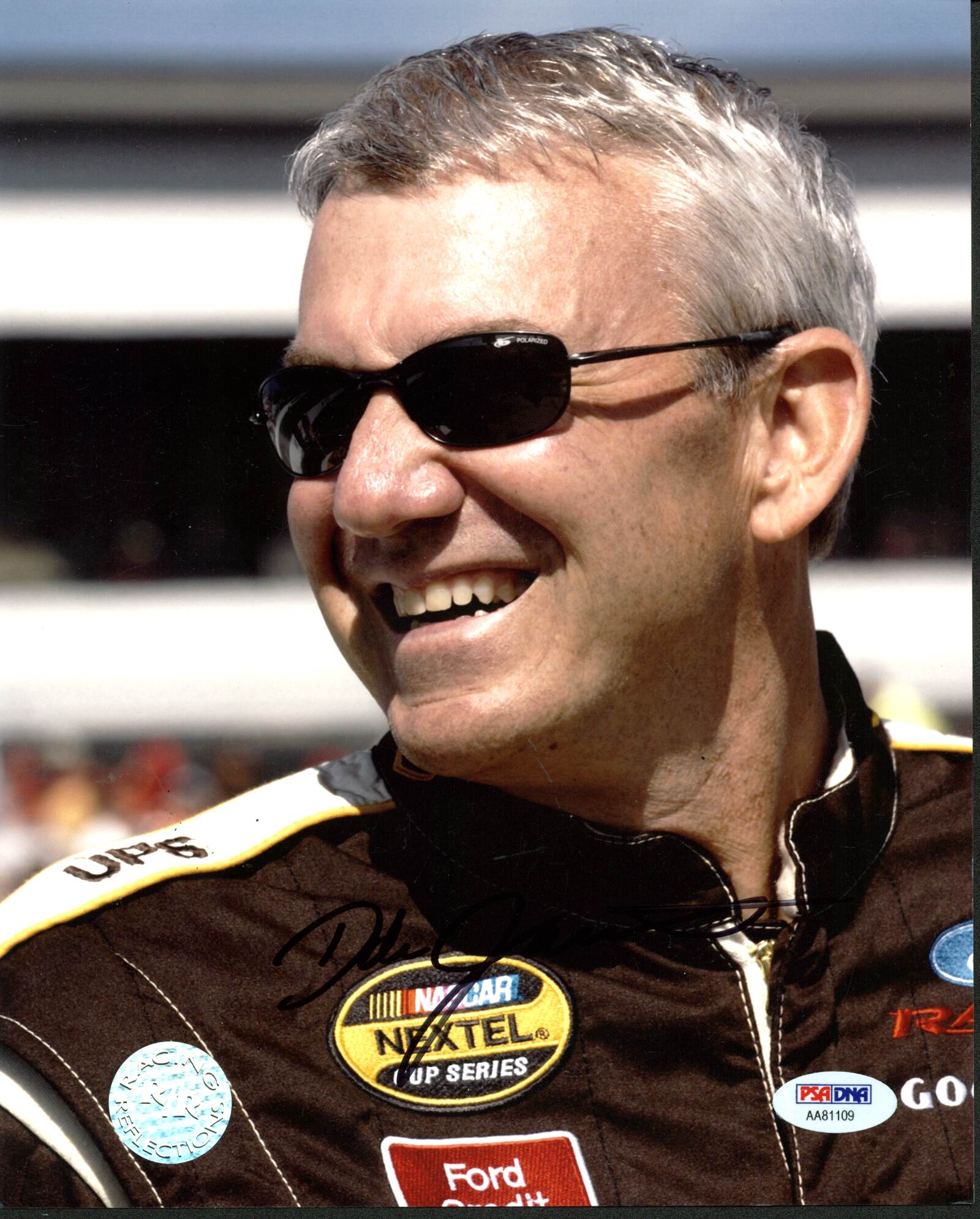 NASCAR Dale Jarrett Authentic Signed 8X10 Photo PSA/DNA #AA81109