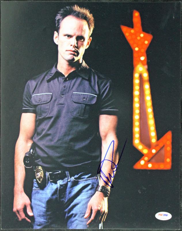 Walton Goggins Justified Signed Authentic 11X14 Photo PSA/DNA #T50692