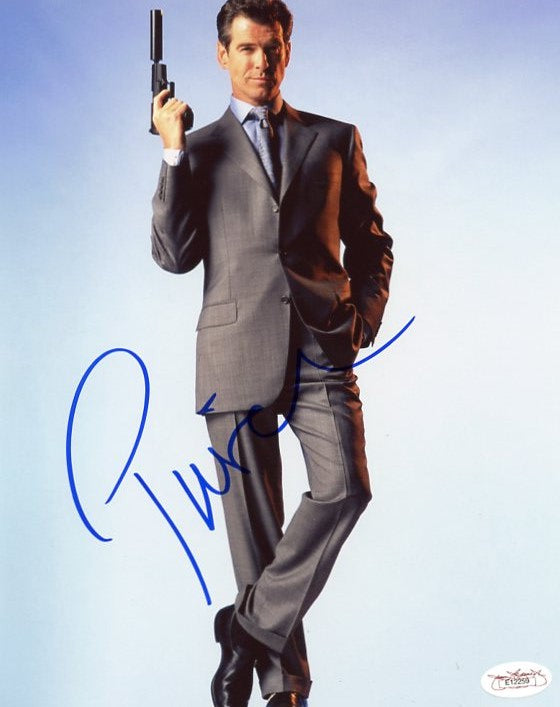 Pierce Brosnan James Bond Signed Authentic 8X10 Photo Autograph JSA #E12259