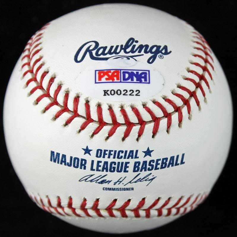 Yankees Alex Rodriguez Full Name Signed Authentic OML Baseball PSA/DNA #K00222