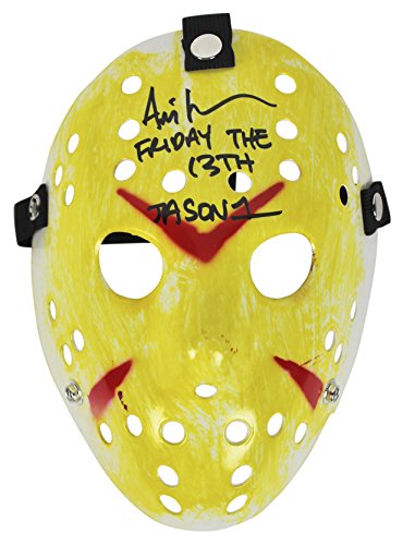Ari Lehman "Friday The 13th! Jason 1" Authentic Signed Yellow Jason Mask BAS