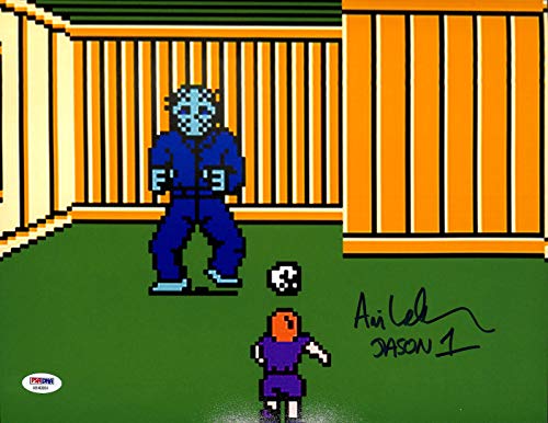Ari Lehman Friday The 13th The Game "Jason 1" Signed 11x14 Photo PSA/BAS