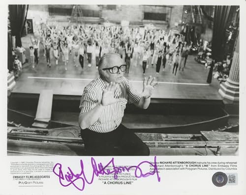 Richard Attenborough A Chorus Line Authentic Signed 8x10 Photo BAS #BL44570