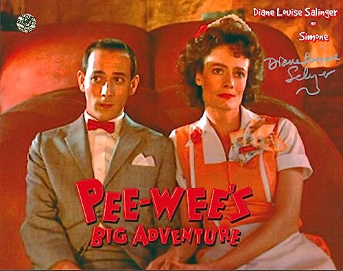 Diane Louise Salinger Pee-Wee's Big Adventure Signed 8x10 Photo Wizard World 1