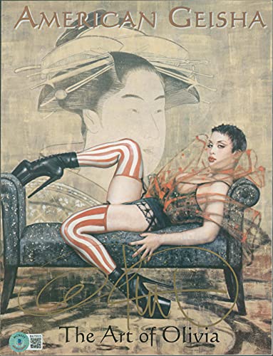 Olivia De Berardinis Authentic Signed American Geisha Catalog BAS #BA75515