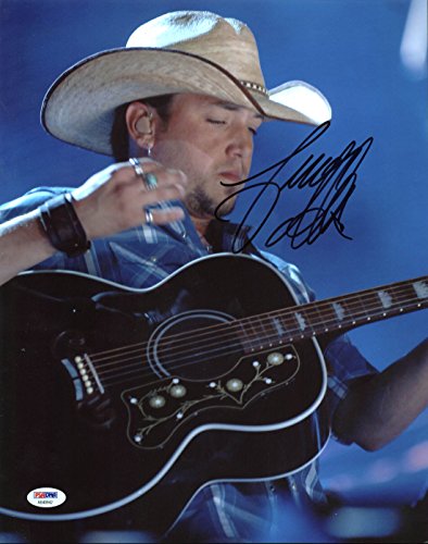 Jason Aldean Country Musician Authentic Signed 11X14 Photo PSA/DNA #AB40942