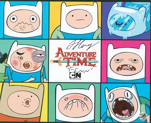 Jeremy Shada Adventure Time "Finn" Authentic Signed 8x10 Photo Wizard World 2