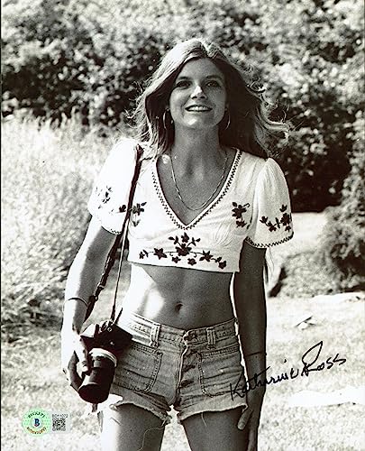 Katharine Ross The Stepford Wives Signed 8x10 Black & White Photo BAS #BD11072