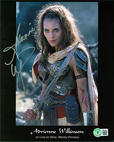 Adrienne Wilkinson Xena Warrior Princess Signed 8x10 Photo BAS #BB83039