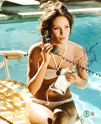 Jaclyn Smith Charlie's Angels "Love & Happiness" Signed 8x10 Photo BAS #BH44915