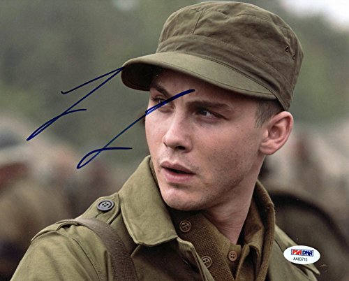 Logan Lerman Fury Authentic Signed 8X10 Photo Autographed PSA/DNA #AA83715