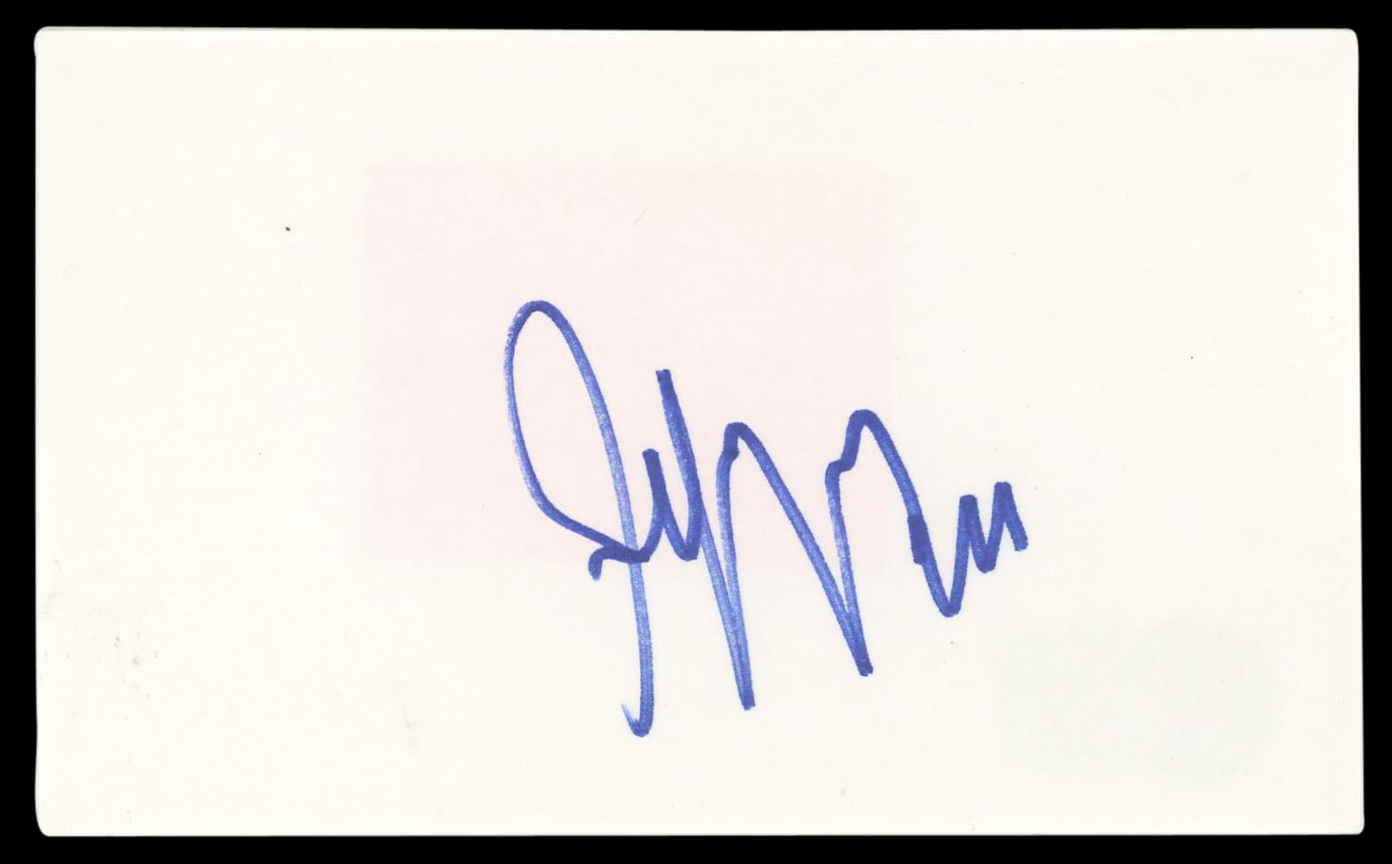 Jeffrey Tambor Arrested Development Authentic Signed 3x5 Index Card BAS #BL98779
