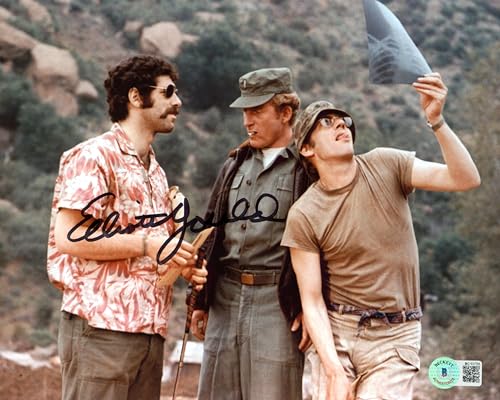 Elliott Gould M*A*S*H Authentic Signed 8x10 Horizontal Photo Autographed BAS 5
