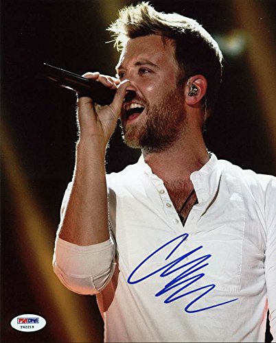 Charles Kelley Lady Antebellum Signed Authentic 8X10 Photo PSA/DNA #Y42219