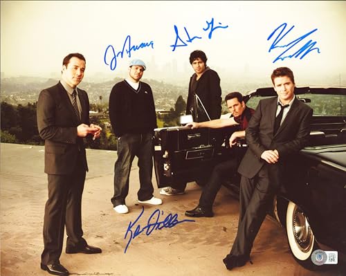 Entourage (4) Grenier, Connolly, Ferrara & Dillon Signed 11x14 Photo BAS Wit 1